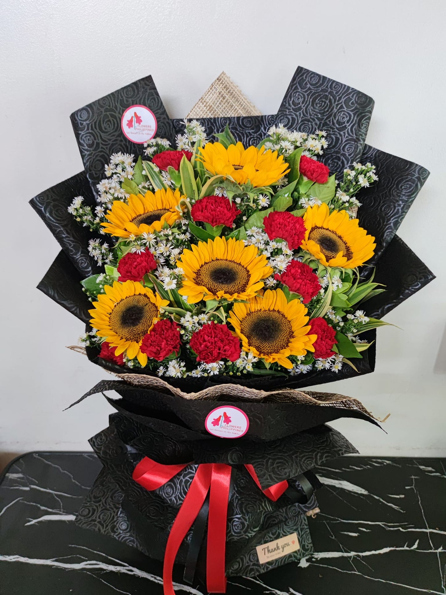 Sunflower & Carnation