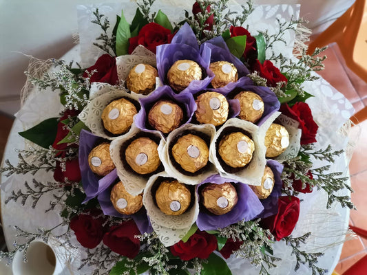 Ferrero & Roses Bouquet