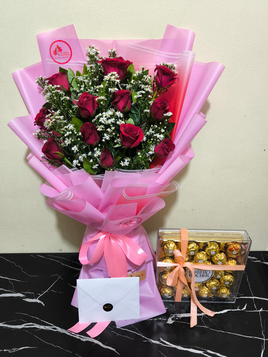 Roses and Ferrero