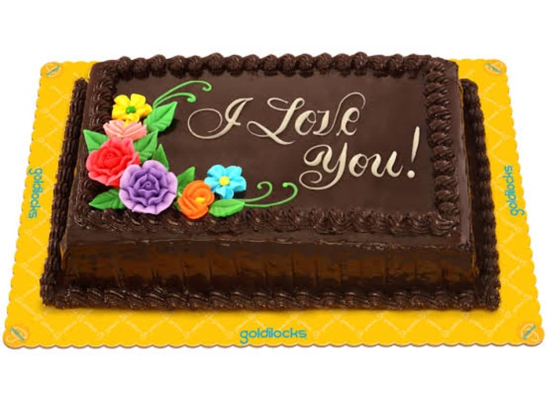 Chocolates Dedication Cake