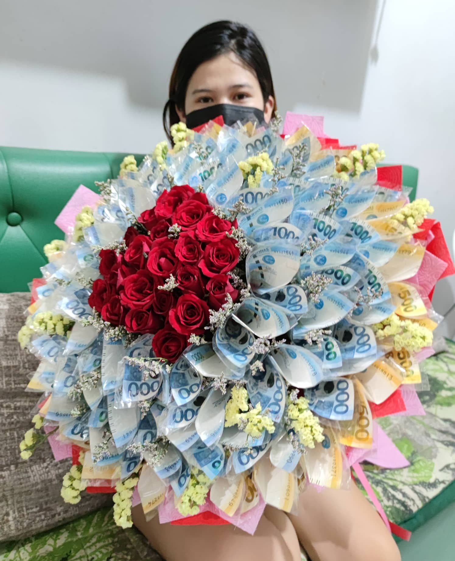 Money Bouquet 16 Flowers Manila
